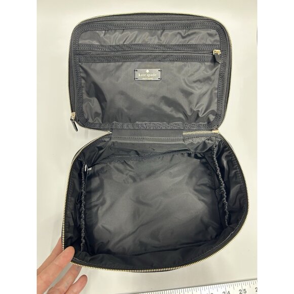 Kate spade Chelsea Travel Cosmetic Case in Black #KC635 NWT MSRP $159 - Picture 12 of 15